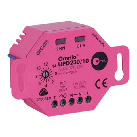 Omnio UPD230/10 manual