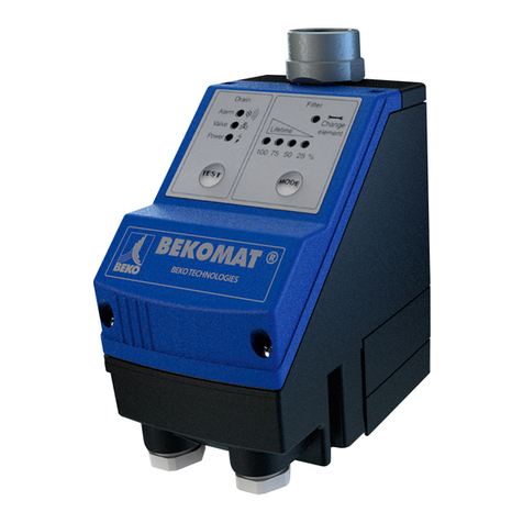 Beko BEKOMAT 20 Instructions for installation and operation