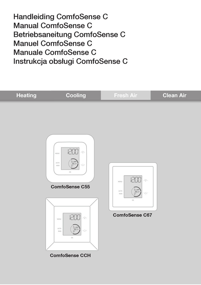 Zehnder Rittling ComfoSense C Series User manual