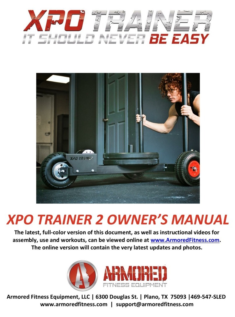 Armored Fitness Equipment XPO TRAINER 2 owner's manual