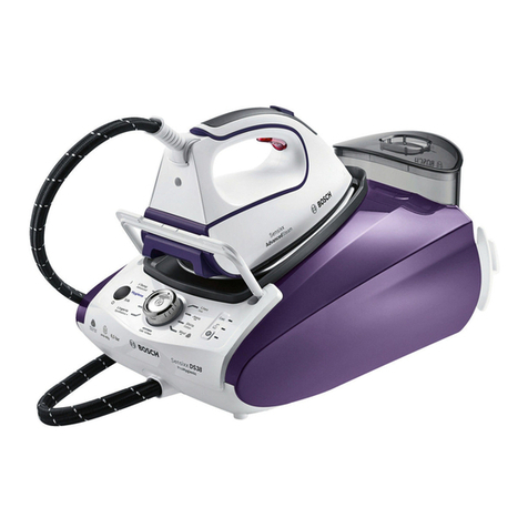 Bosch Sensixx DS38 i-Temp / Hygiene User manual Bosch Sensixx DS38 i-Temp / Hygiene User manual