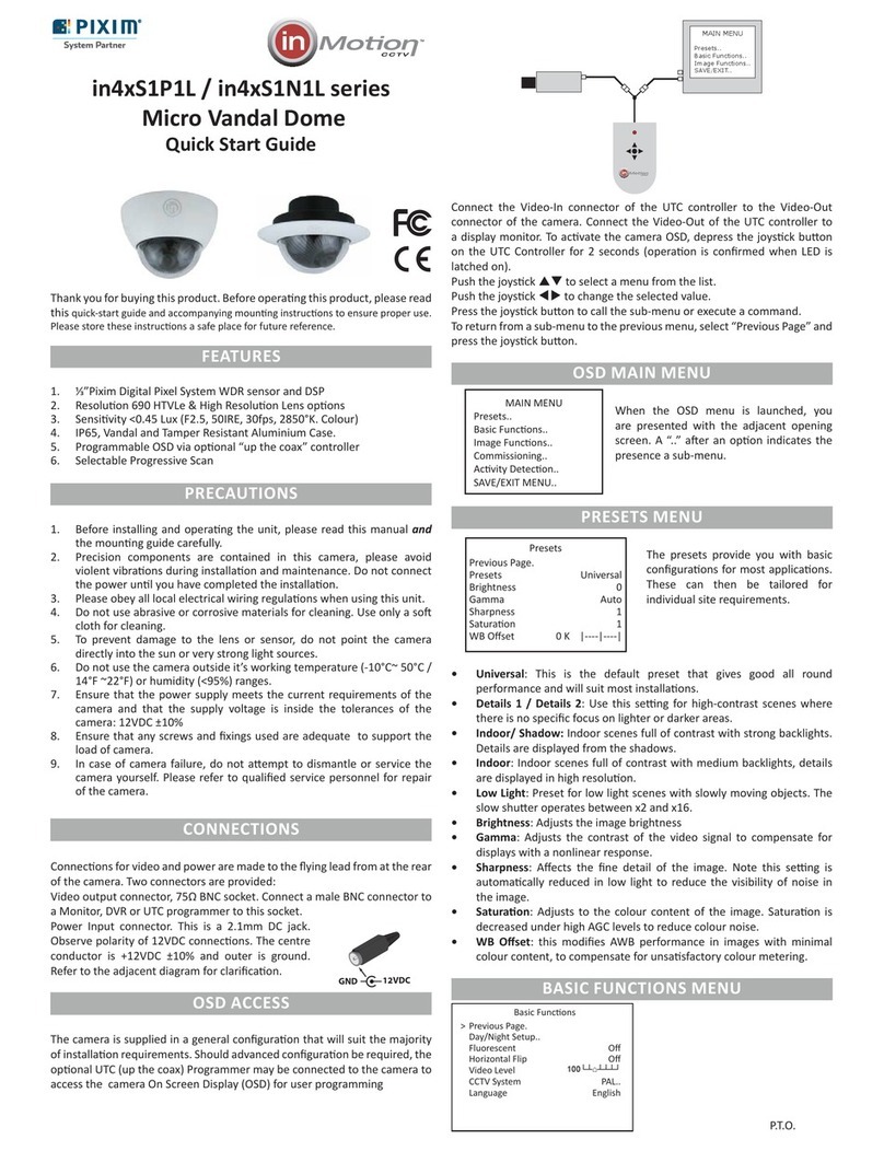 InMotion in4 S1P1L Series quick start guide InMotion in4 S1P1L Series quick start guide