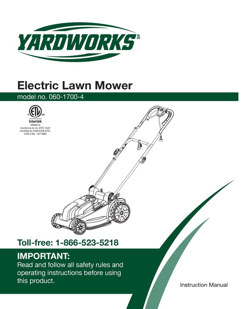 Yard Works 060-1700-4 User manual