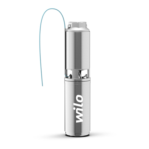 Wilo Wilo-Sub TWU 4 Series Installation and operating instructions