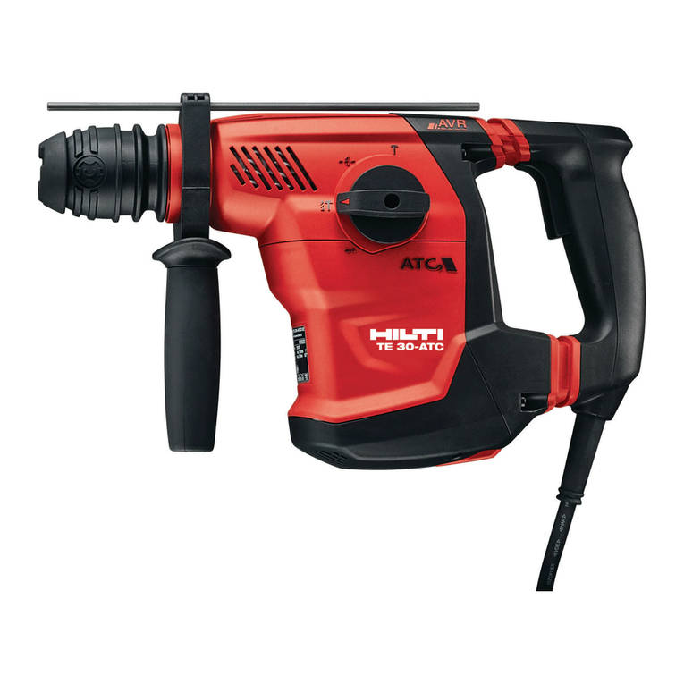 Hilti TE 30-ATC User manual Hilti TE 30-ATC User manual