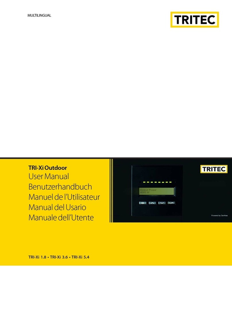 Tritec TRI-Xi Outdoor 1.8 user manual