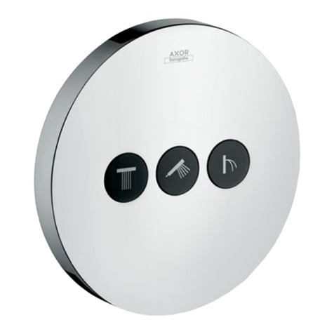 Axor ShowerSelect Square 36717 Series User manual