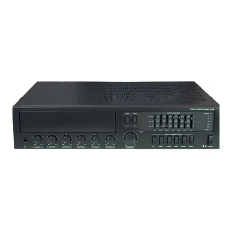 LDA Audio Tech SIMAX QX-240 User manual