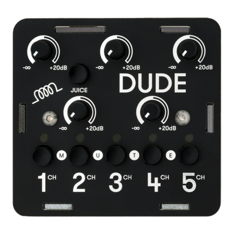 Bastl Instruments DUDE v1.2c Assembly guide