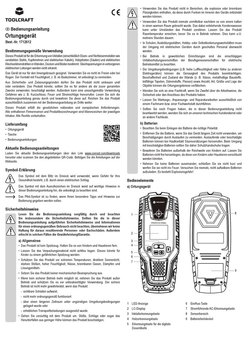 TOOLCRAFT 1712612 operating instructions