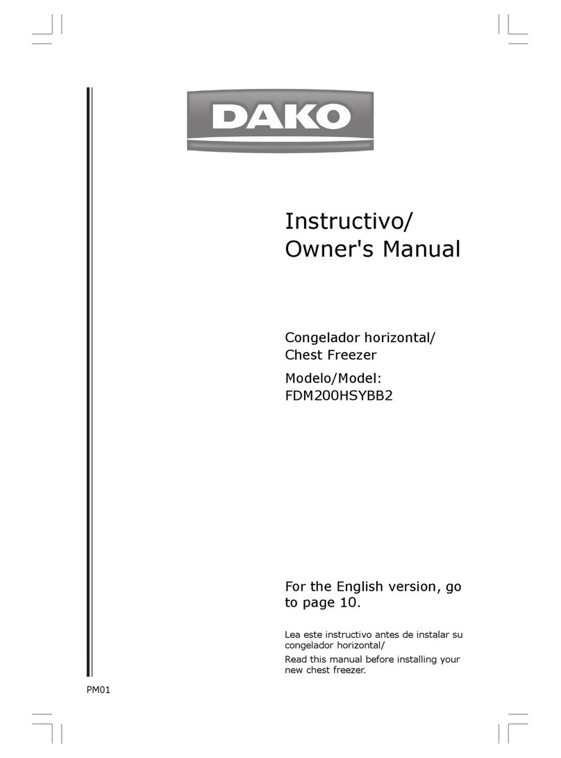 DAKO FDM200HSYBB2 owner's manual