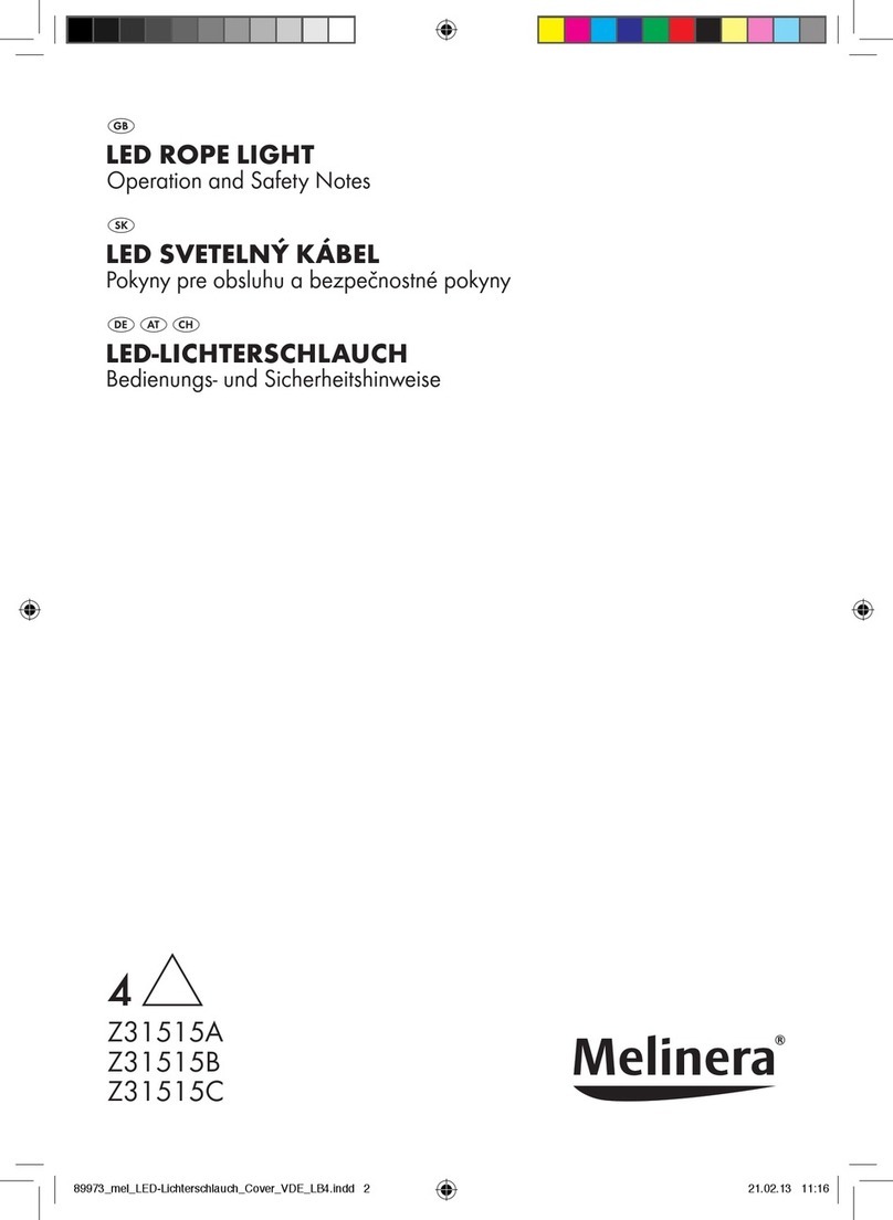 MELINERA Z31515A Operation and safety notes MELINERA Z31515A Operation and safety notes