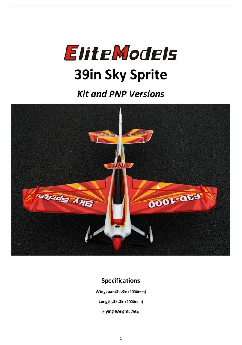Elite Models 39in Sky Sprite manual Elite Models 39in Sky Sprite manual