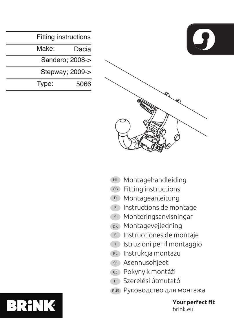 Brink 5066 Fitting instructions