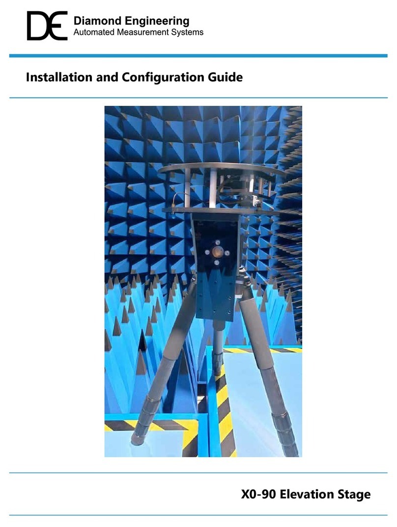 Diamond Engineering X0-90 Operator's manual