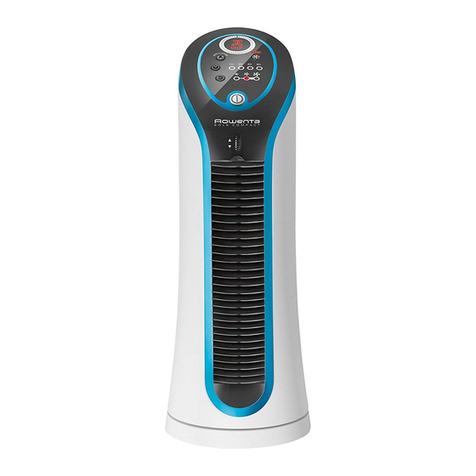 Rowenta EOLE COMPACT VF621 Series User manual