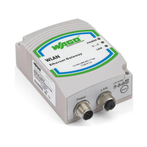 WAGO 758-916 User manual