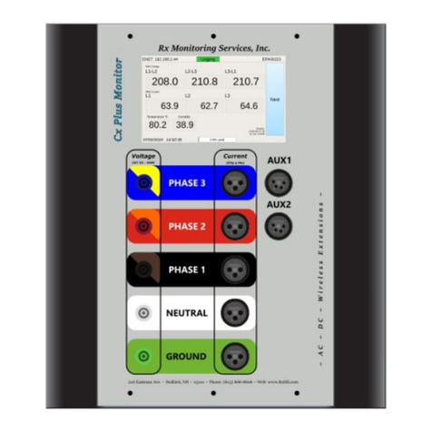 Rx Monitoring Services CX Plus installation manual Rx Monitoring Services CX Plus installation manual