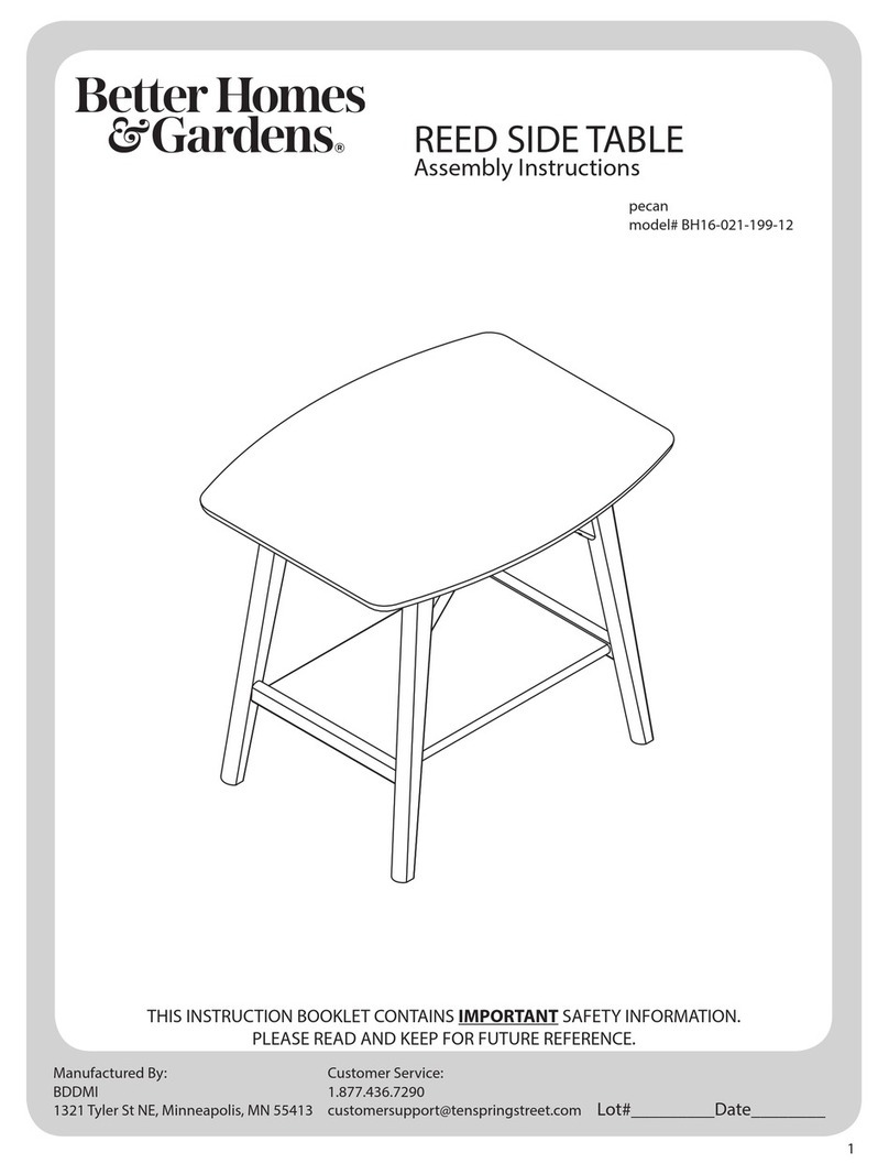 Better Homes and Gardens BH16-021-199-12 User manual Better Homes and Gardens BH16-021-199-12 User manual