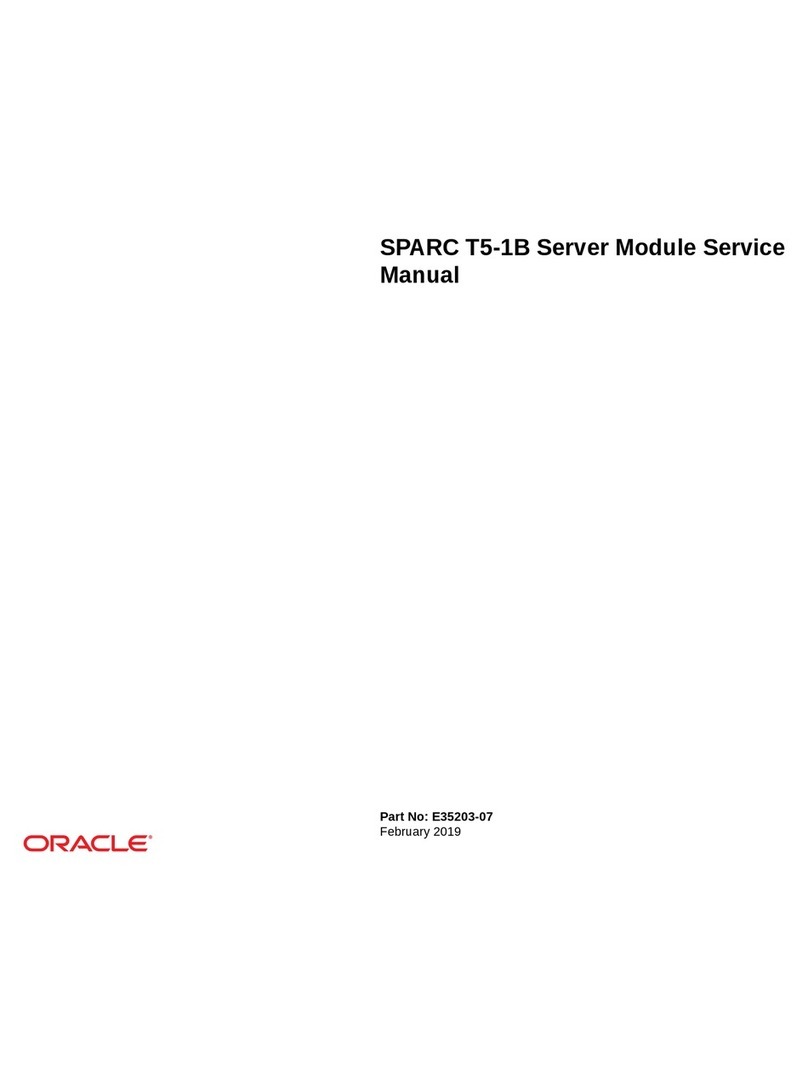 Oracle SPARC T5-1B Service manual