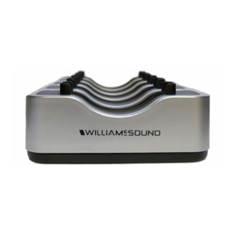 Williams Sound CHG 520 User manual Williams Sound CHG 520 User manual