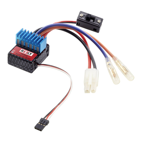 Reely Carbon 20 Turns User manual