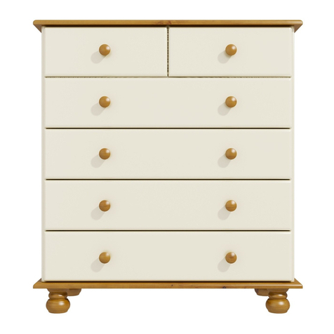 JD Williams and Co ASPEN 4+2 DRAWER CHEST Assembly instructions