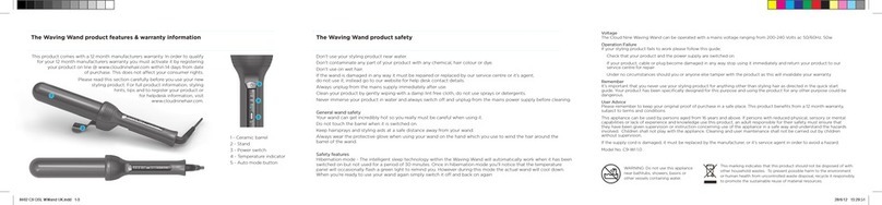 Cloud Nine Style Infinity C9-WI 1.0 Quick start and safety guide