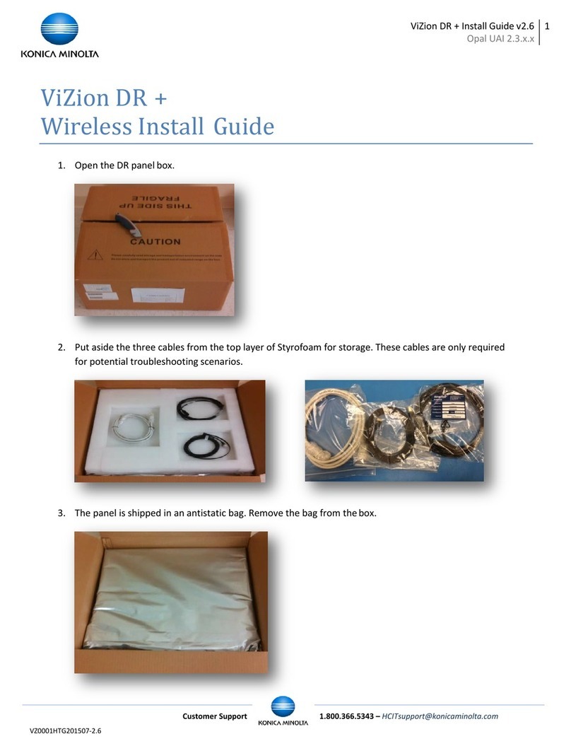 Konica Minolta ViZion DR + install guide