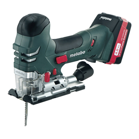 Metabo STA 18 LTX 140 User manual