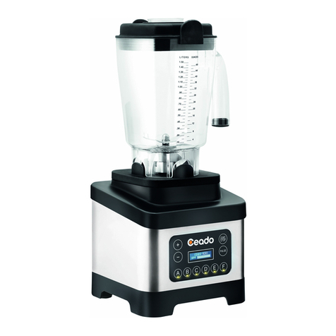 Ceado B283 Use and maintenance manual
