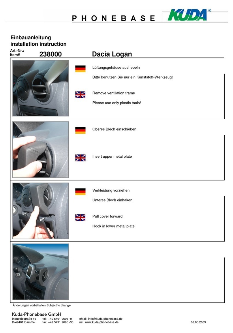 Kuda 238000 User manual