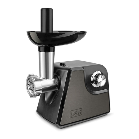 BLACK DECKER BXMM1000E Original instructions