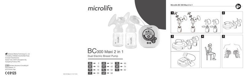 Microlife BC300 Maxi 2 in 1 manual