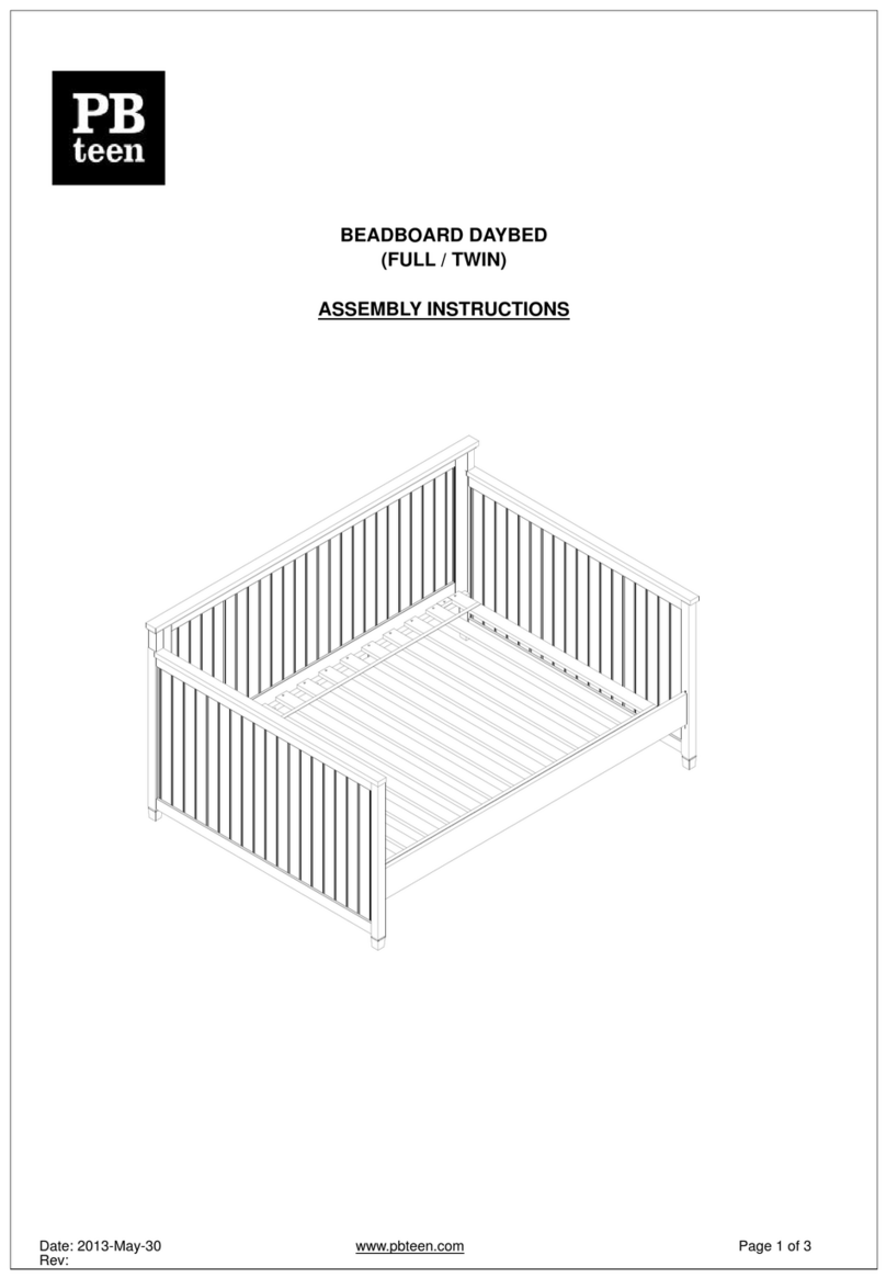 PB TEEN BEADBOARD FULL Assembly instructions PB TEEN BEADBOARD FULL Assembly instructions