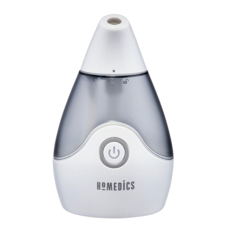 HoMedics TOTALCOMFORT Instruction Manual
