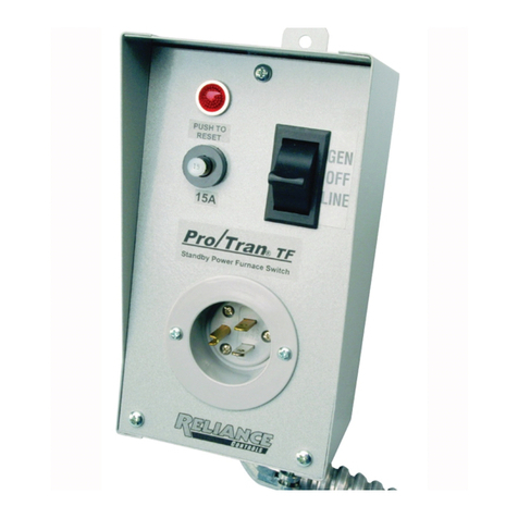 NEMA Reliance Controls Easy/Tran TF151 manual