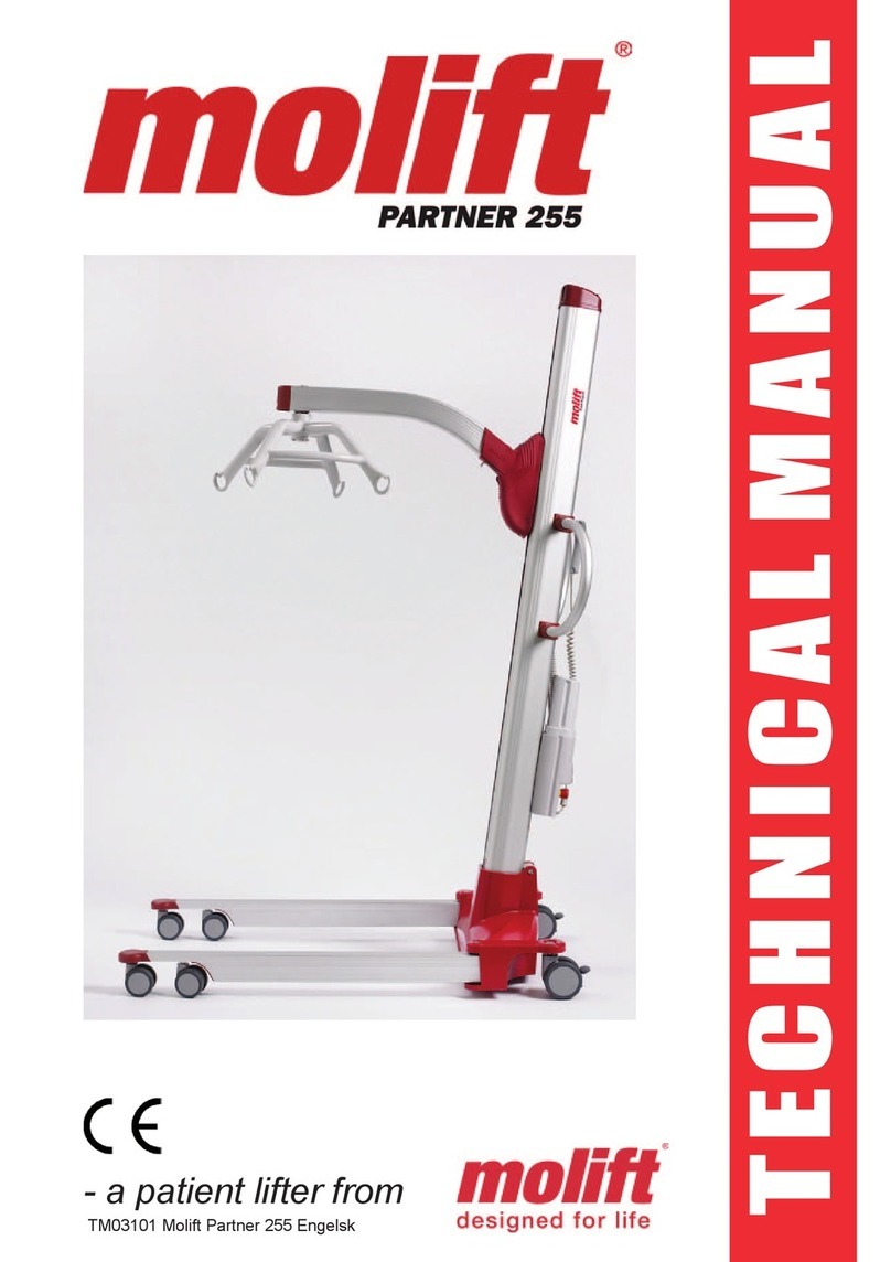 Molift PARTNER 255 Techical manual