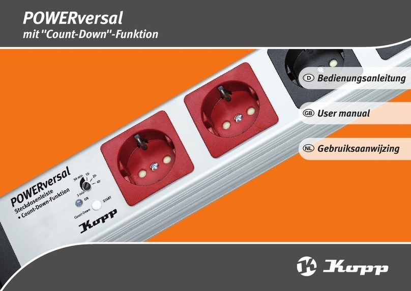 Kopp POWERversal user manual