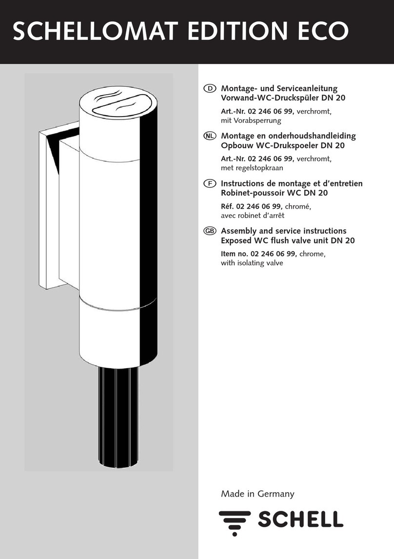 Schell SCHELLOMAT ECO Operating instructions