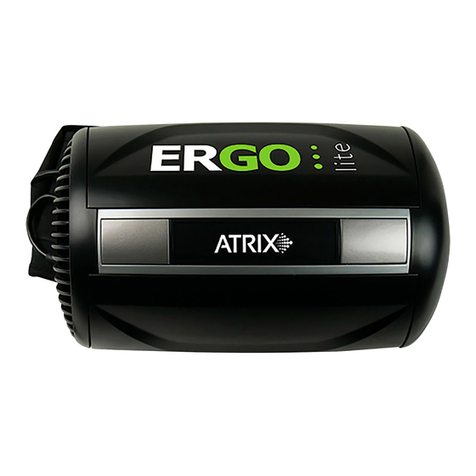 Atrix ERGO Lite Hip Vacuum owner's manual