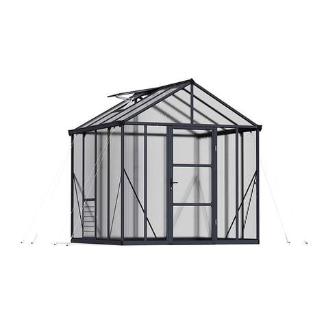 Palram Glory 8'x8' User manual Palram Glory 8'x8' User manual
