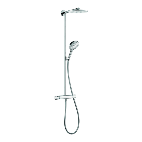 Hans Grohe Raindance Showerpipe 27235000 Manual