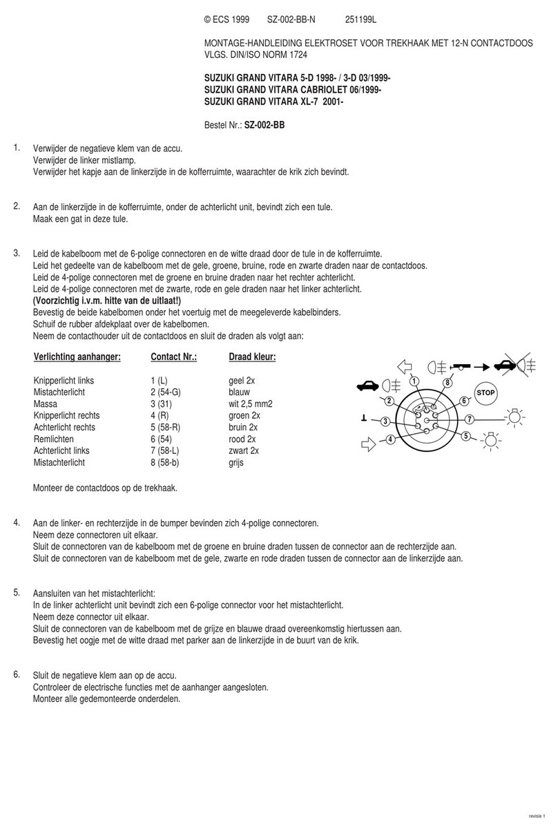 ECS SZ-002-BB Fitting instructions