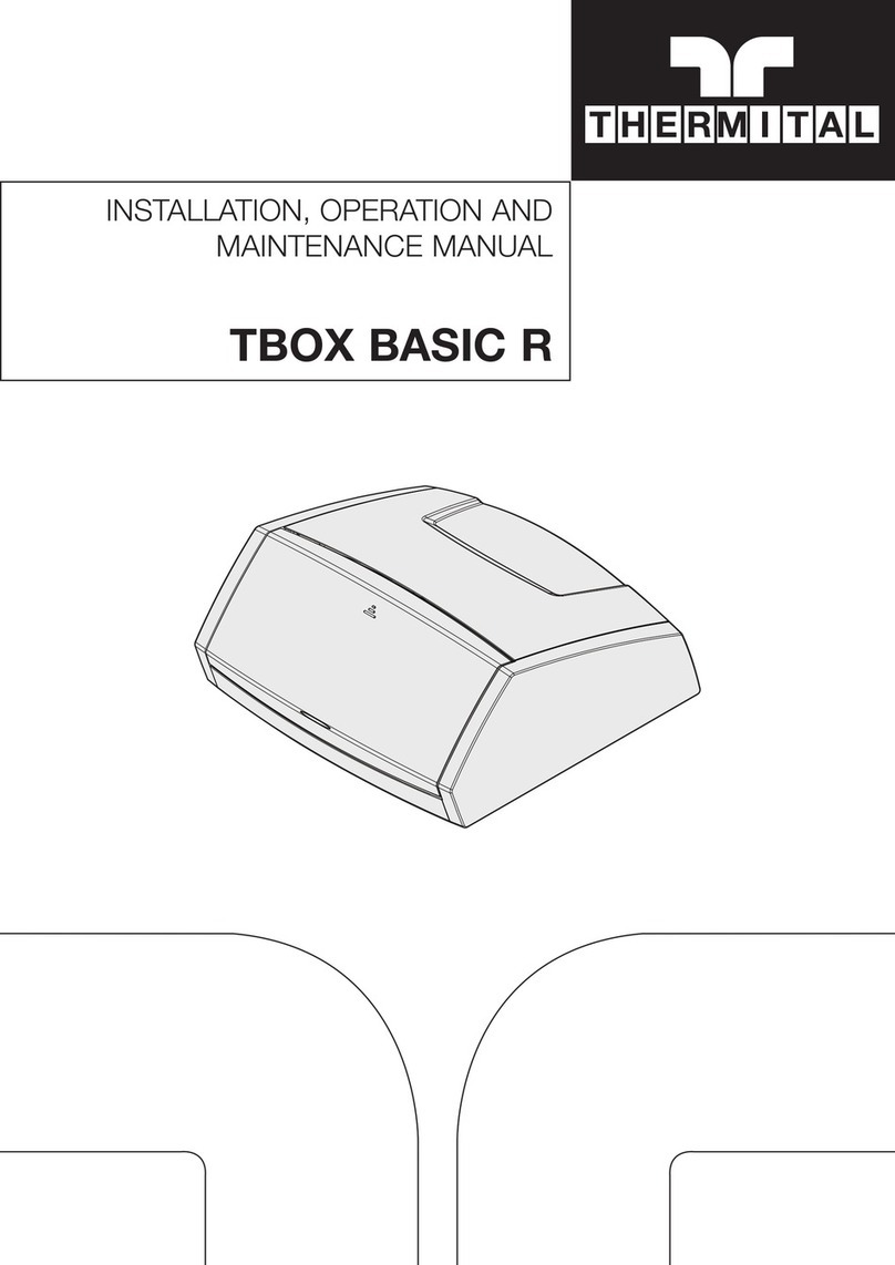 thermital TBOX BASIC R Installation, operation and maintenance manual