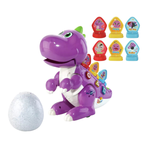 V-tech Learn & Dance Dino Assembly Instructions