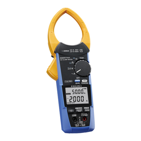 Hioki CM4141 User manual