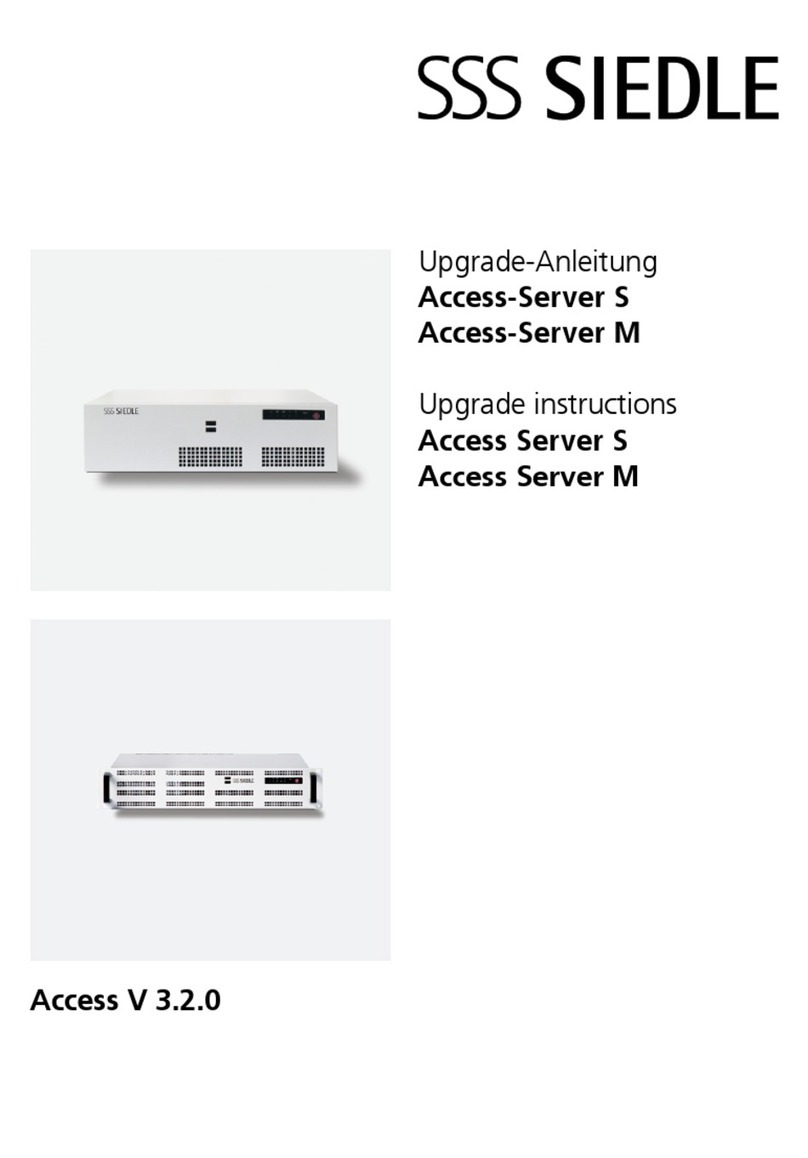 SSS Siedle Access Server S Upgrade instructions