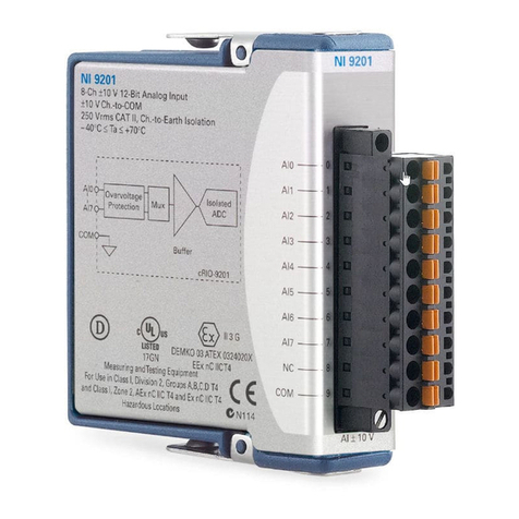 National Instruments NI USB-9201 USER GUIDE AND SPECIFICATIONS