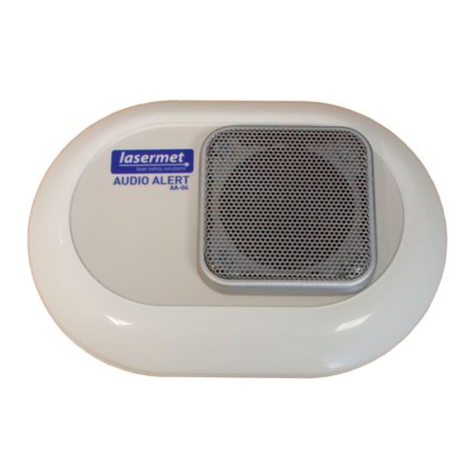 Lasermet Audio Alert AA-04 instruction manual